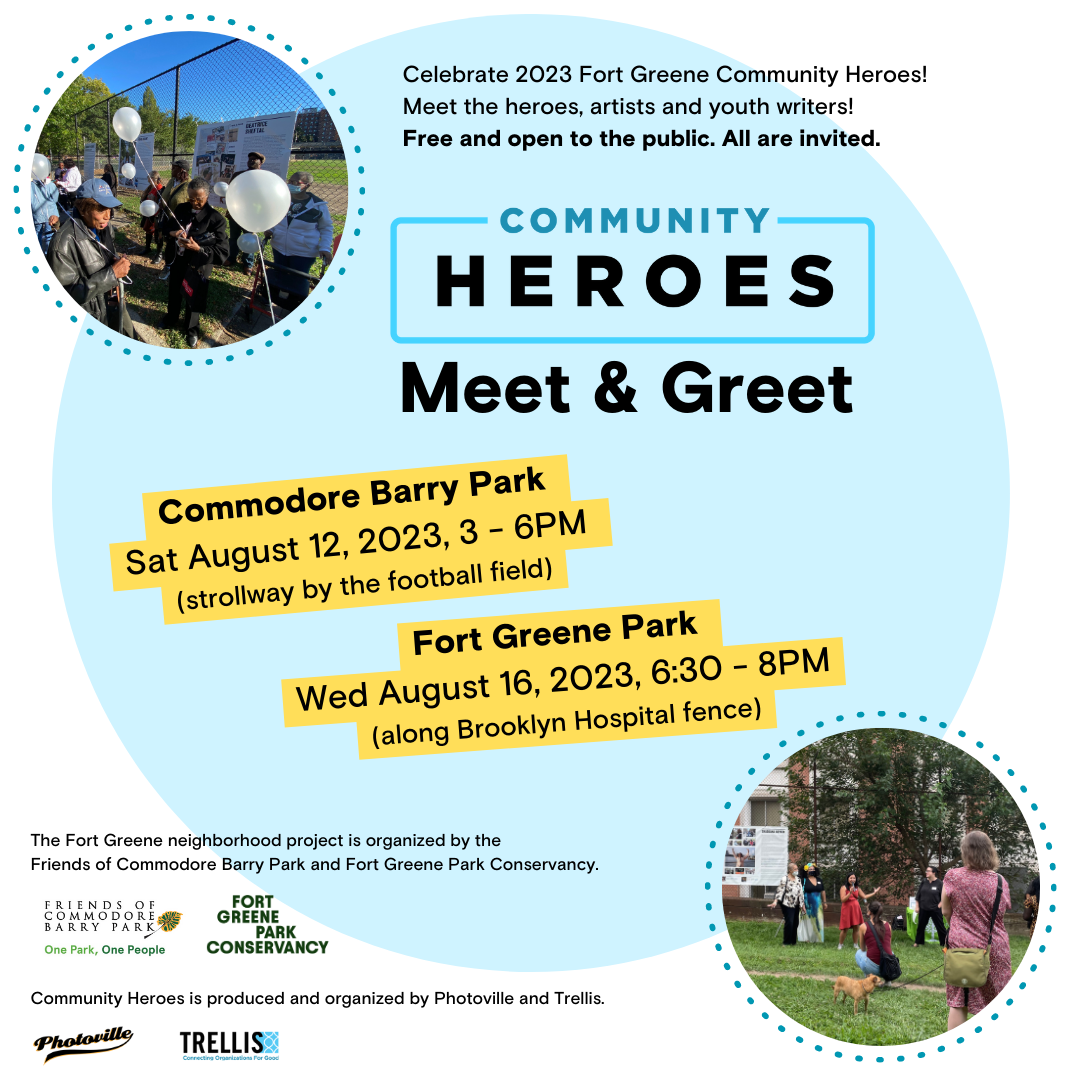 Meet and Greet 2023 Fort Greene Community Heroes!